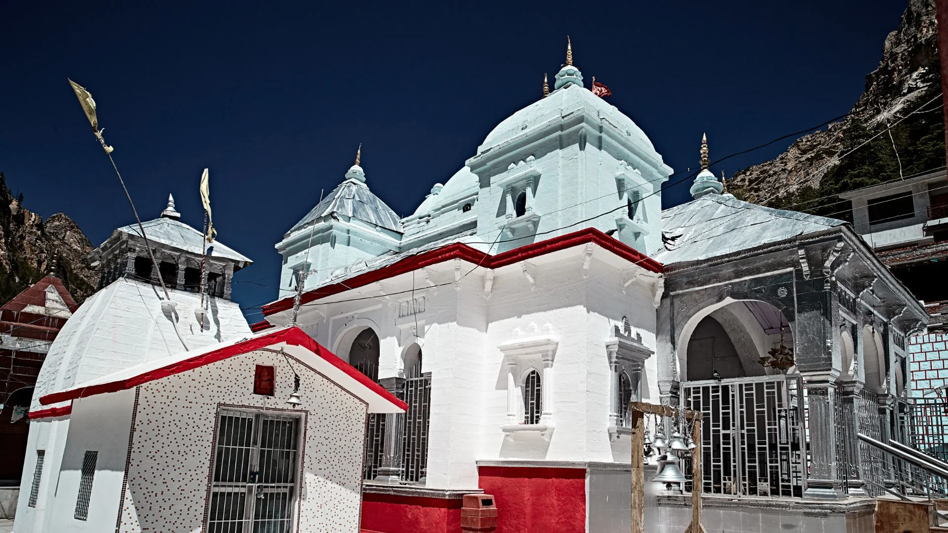 Gangotri Temple &mdash; the second dham, origin of the sacred Ganga